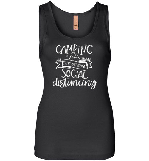 Camping the Original Social Distancing Tank Top