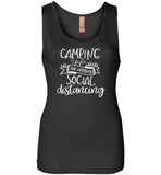 Camping the Original Social Distancing Tank Top
