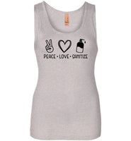 Peace Love Sanitize Tank Top