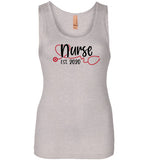Nurse Est 2020 Shirt - Nursing School Student Graduation Tank Top | Class Of 2020 Grad