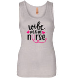 Wife Mom Nurse Tank Top