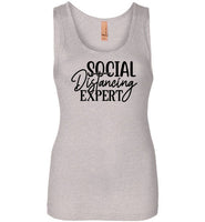 Social Distancing Expert Tank Top