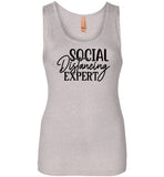 Social Distancing Expert Tank Top