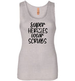 Super Heroes Wear Scrubs Tank Top