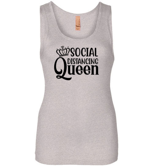 Social Distancing Queen Tank Top
