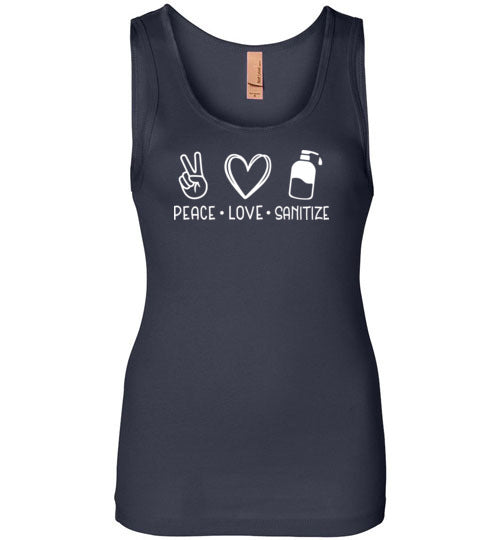 Peace Love Sanitize Tank Top