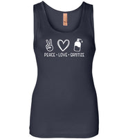 Peace Love Sanitize Tank Top