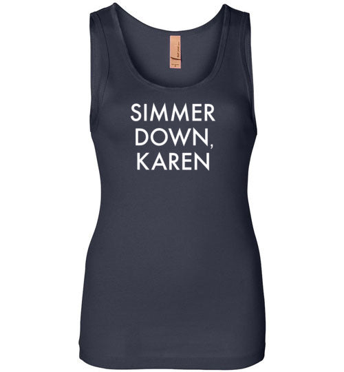 Simmer Down, Karen Tank Top for Women