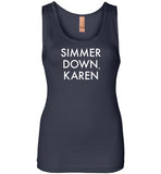 Simmer Down, Karen Tank Top for Women