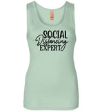 Social Distancing Expert Tank Top