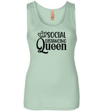 Social Distancing Queen Tank Top