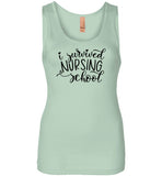 I Survived Nursing School Tank Top