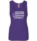 Social Distancing Expert Tank Top