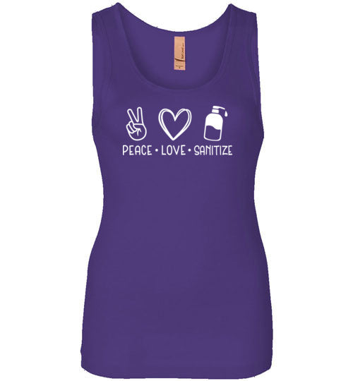 Peace Love Sanitize Tank Top