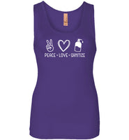 Peace Love Sanitize Tank Top