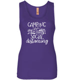 Camping the Original Social Distancing Tank Top