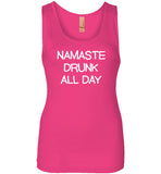 Namaste Drunk All Day Tank Top