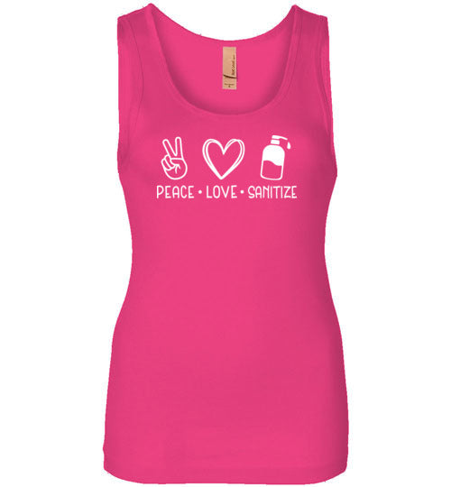 Peace Love Sanitize Tank Top