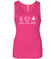 Peace Love Sanitize Tank Top