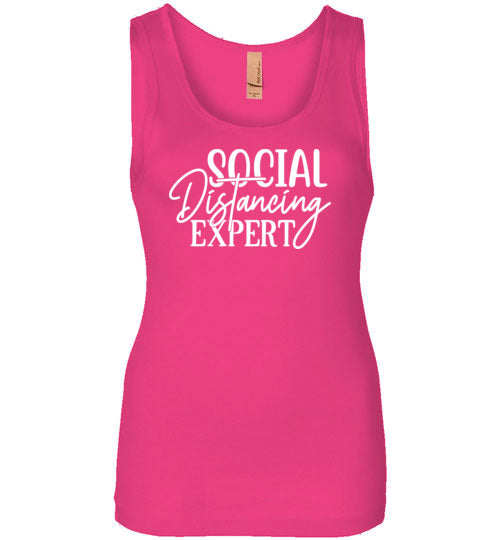 Social Distancing Expert Tank Top