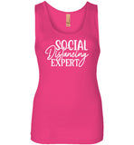 Social Distancing Expert Tank Top