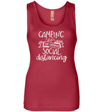 Camping the Original Social Distancing Tank Top