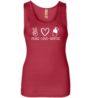 Peace Love Sanitize Tank Top