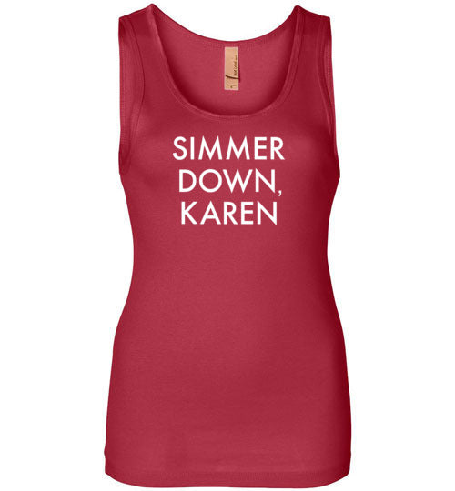 Simmer Down, Karen Tank Top for Women