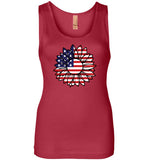 Sunflower American Flag Tank Top