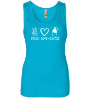 Peace Love Sanitize Tank Top