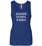 Simmer Down, Karen Tank Top for Women