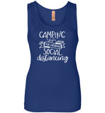 Camping the Original Social Distancing Tank Top