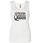 Social Distancing Queen Tank Top
