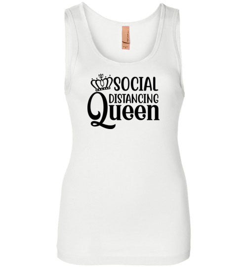 Social Distancing Queen Tank Top