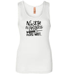 Nurse in Progress Please Wait Tank Top