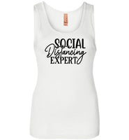 Social Distancing Expert Tank Top