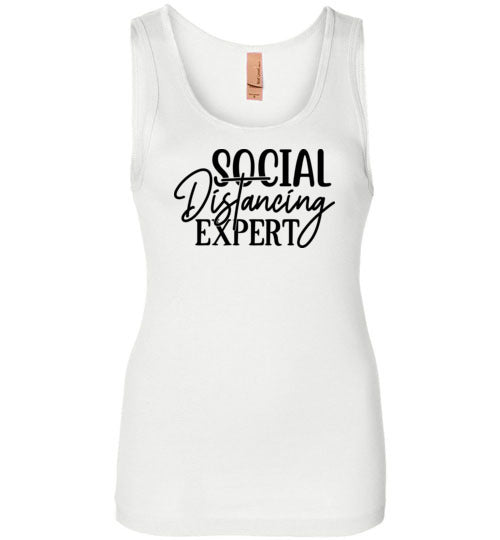 Social Distancing Expert Tank Top