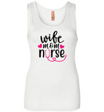Wife Mom Nurse Tank Top