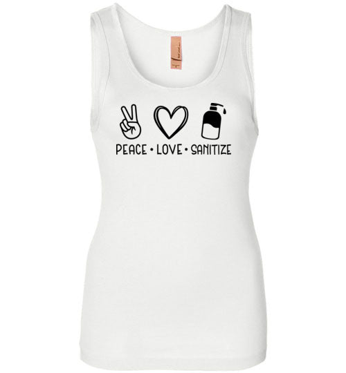 Peace Love Sanitize Tank Top