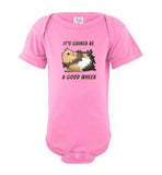 It's Guinea Be a Good Wheek Guinea Pig Body Suit for Infants