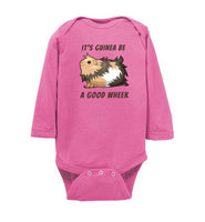 It's Guinea Be a Good Wheek Guinea Pig Long Sleeve Body Suit for Babies