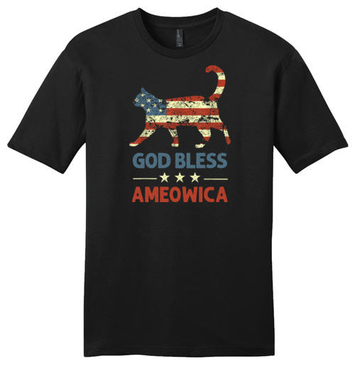 God Bless Ameowica Unisex Shirt for Men and Women