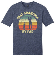 Best Grandma By Par Shirt for Women