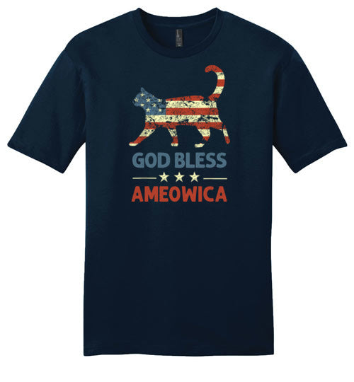 God Bless Ameowica Unisex Shirt for Men and Women