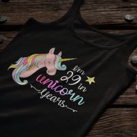 I'm 29 in Unicorn Years Tank Top for Women
