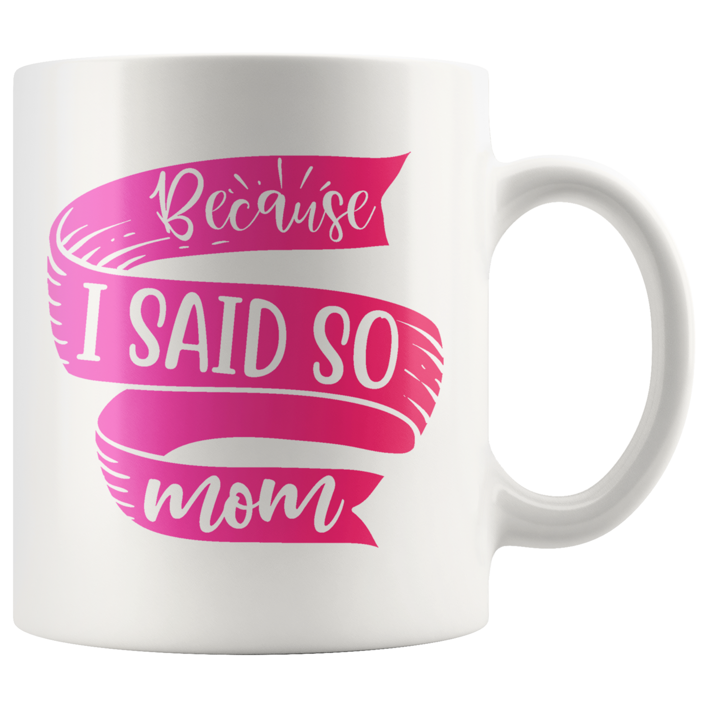 Because I Said So Mom Mug | Funny Mothers Day Gift for Women