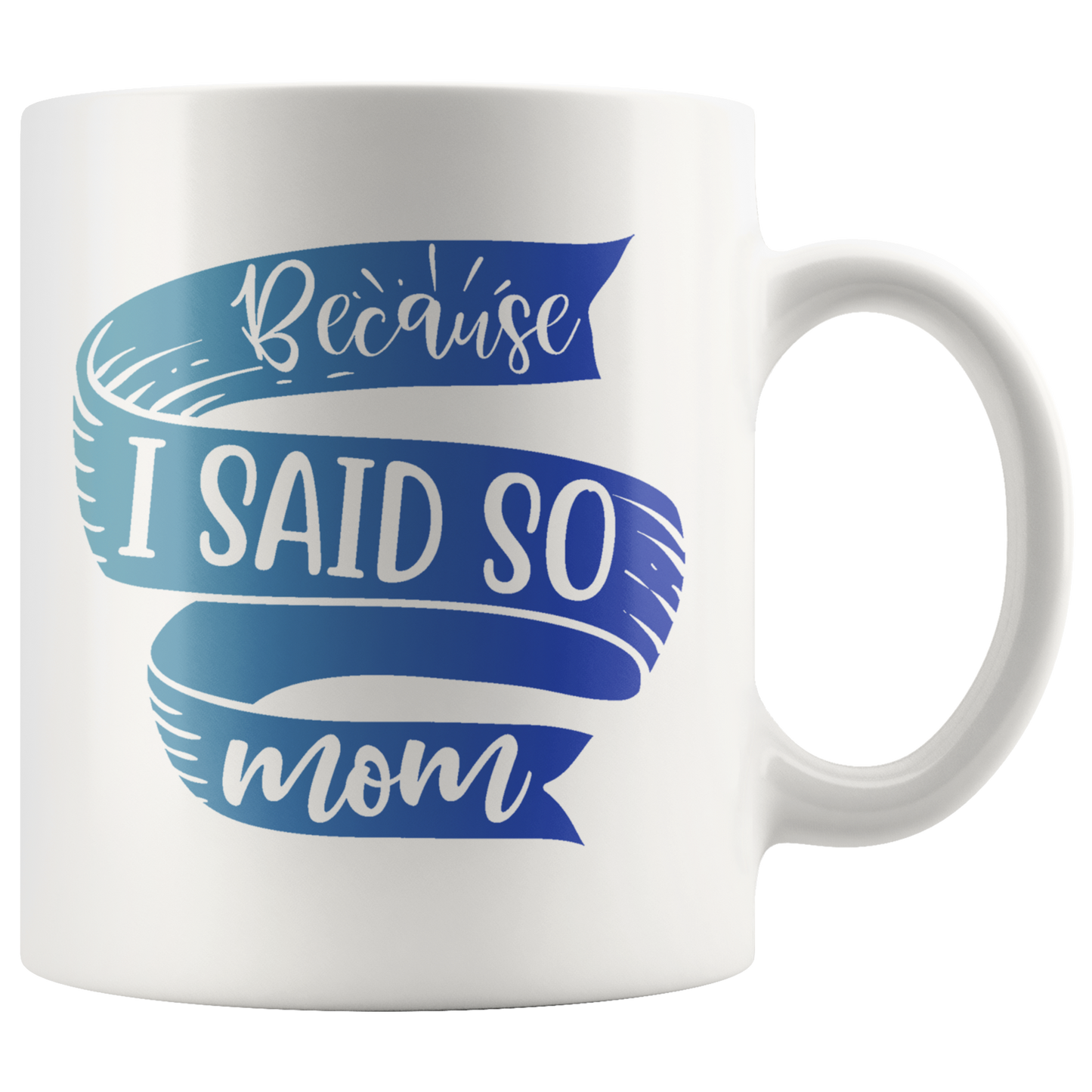 Because I Said So Mom Mug | Funny Mothers Day Gift for Women
