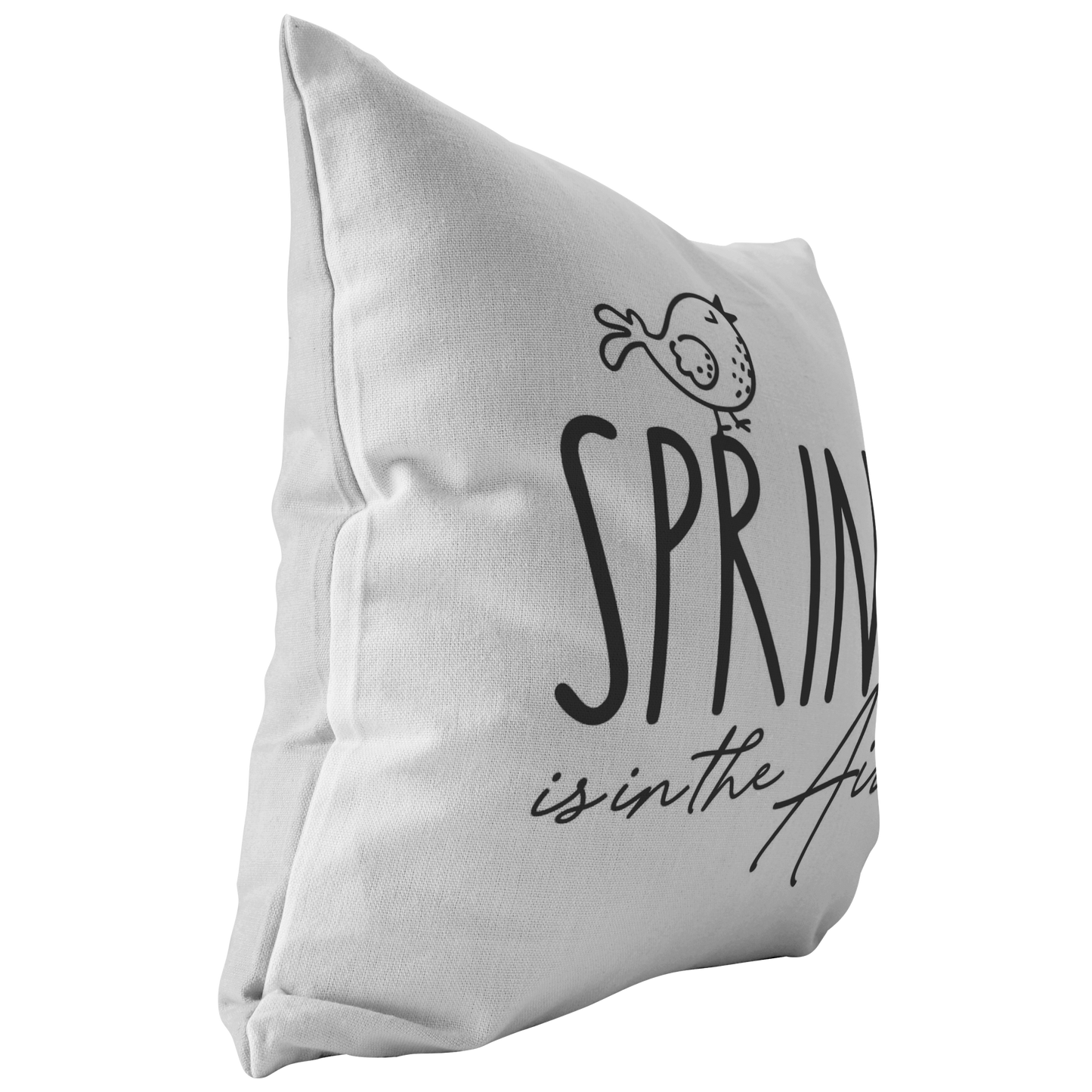 Spring Is in the Air Throw Pillow or Cover with Insert | 16x16 18x18 20x20 26x26 | Decorative Case