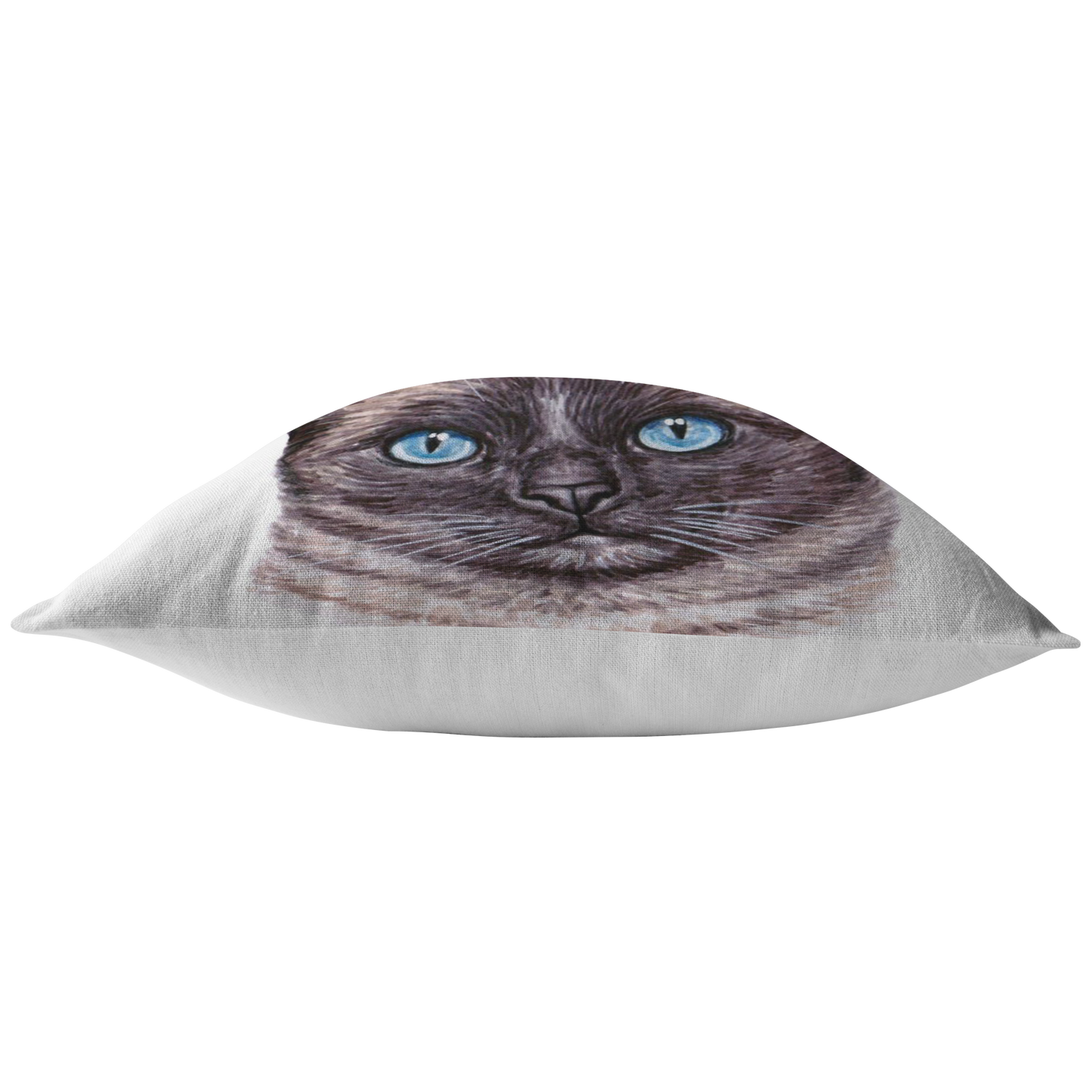 Siamese Cat Throw Pillow | Gift for Cat Lover Mothers Day Idea for Cat Mom Grandma | Siamese Cat Decor