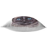 Siamese Cat Throw Pillow | Gift for Cat Lover Mothers Day Idea for Cat Mom Grandma | Siamese Cat Decor